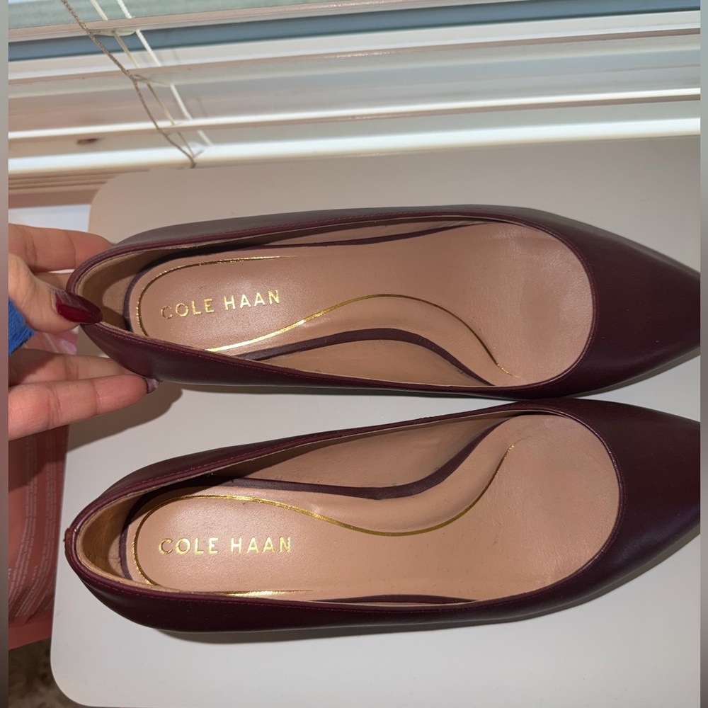 Cole Haan Women's Dark Red Heels